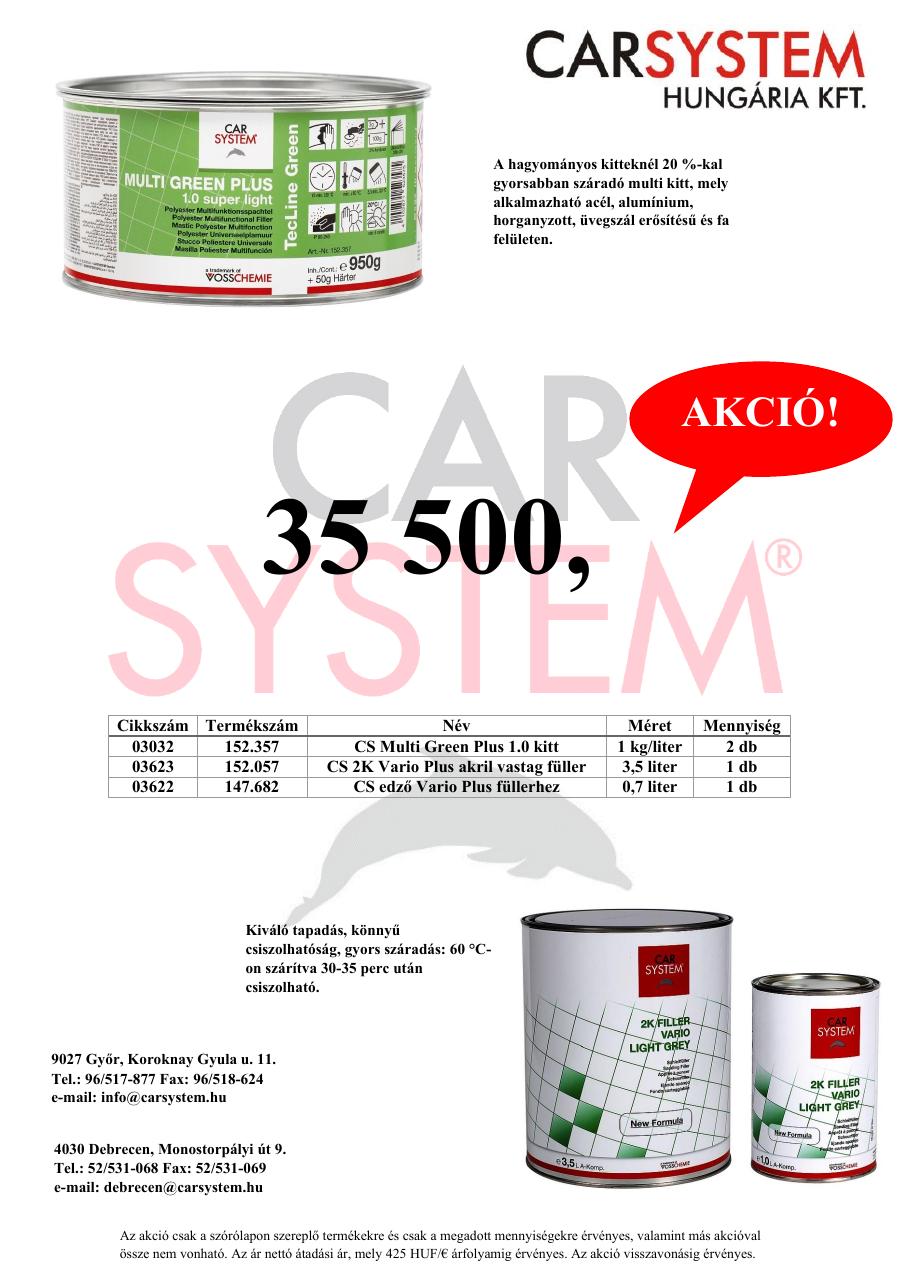 Multi Green Plus + Vario Plus
