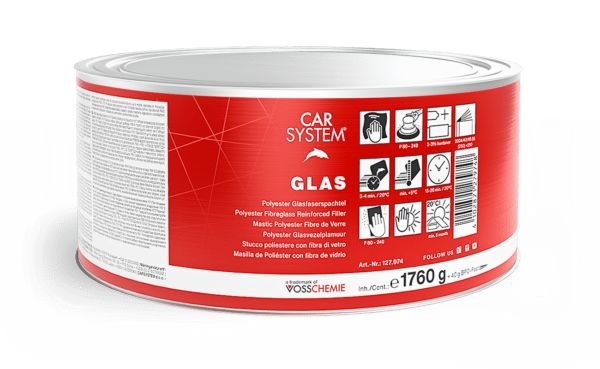 Glas Poliészter – üvegszállal erősített kitt