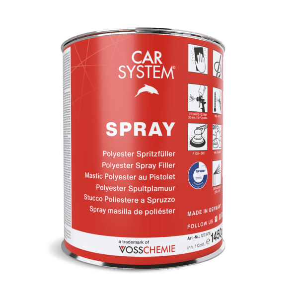 Spray Poliészter – szórható kitt edzővel - 1,5 kg