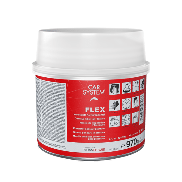 Flex Poliészter – műanyag kitt - 1 kg
