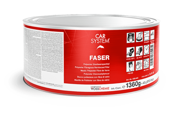 Faser Poliészter – üvegszállal erősített kitt - 1,4 kg