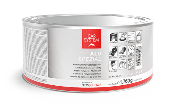 Alu Spezial Poliészter – kemény kitt - 1,8 kg