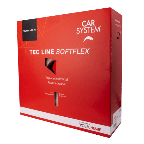 Tec Line Softflex Papíralapú csiszolóanyag – Tekercs – 115 x 125 mm