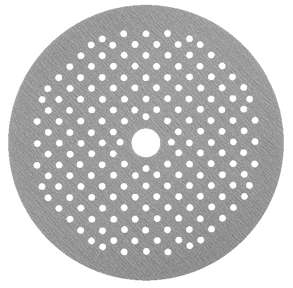 ProFlex Jupiter Soft H2O Filmes csiszolóanyag – 152 mm – Többfuratos kialakítás