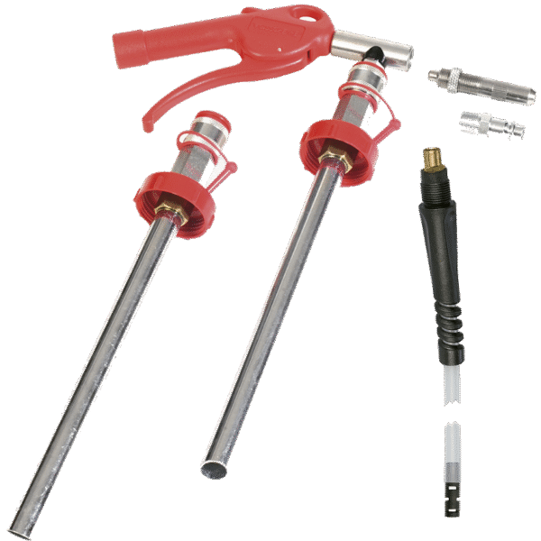 Carsystem KS-Dual Gun – Alvázvédő pisztoly szett 2 szívócsővel