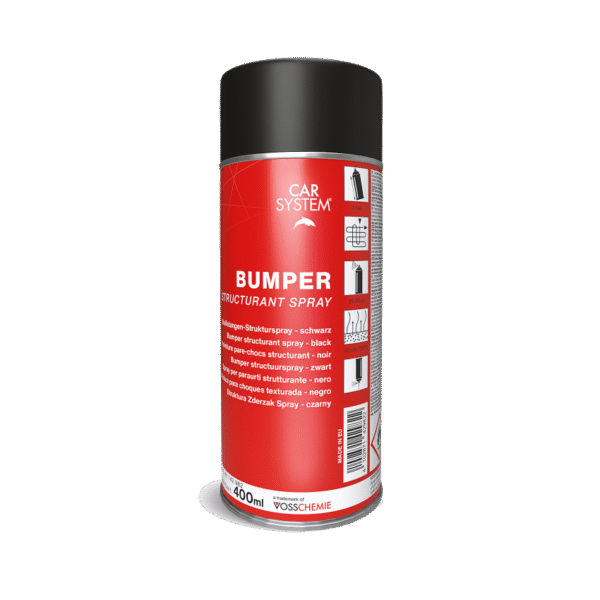 Bumper Structurant Spray – Struktúrált lökhárító festékspray, fekete - 400 ml