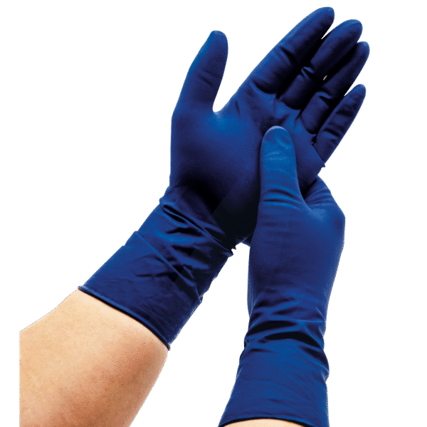 Latex Hand I Premium védőkesztyű, oldószerálló - 50 db/doboz