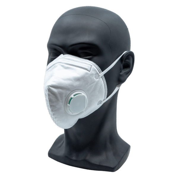 Respirator Mask FFP2 with valve – FFP2 szelepelt légzésvédő maszk