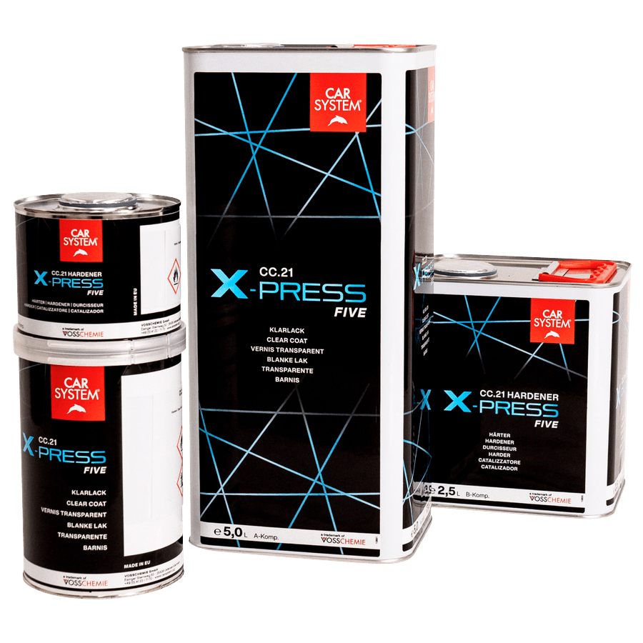 CC.21 X-press FIVE 2K Átlátszó lakk 1 CC.21 X-press FIVE 2K Átlátszó lakk