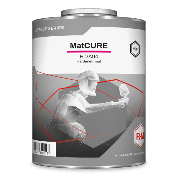 R-M H 2A94 MatCURE – Matt (fénycsökkentett), lassú száradású edző - 1 liter