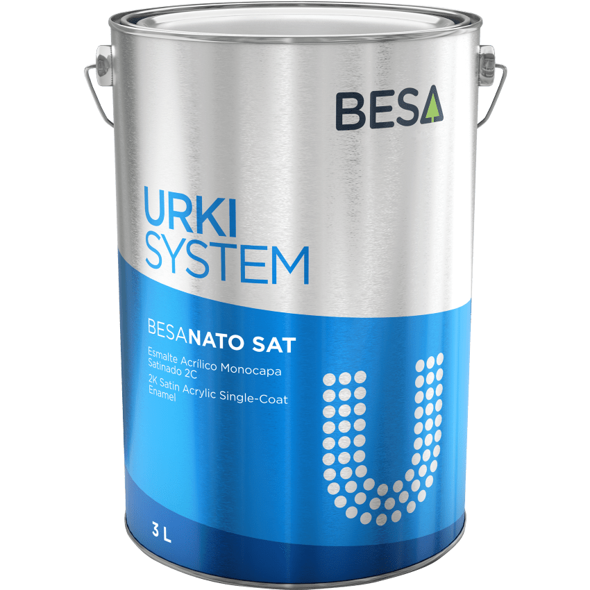 BESA-NATO SAT – Selyemfényű poliuretán festék 1 BESA-NATO SAT – Selyemfényű poliuretán festék