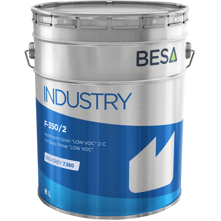 BESA F-350/2 – Vastagrétegű epoxi közbenső alapozó, szürke RAL 7360 - 8 liter 1 BESA F-350/2 – Vastagrétegű epoxi közbenső alapozó, szürke RAL 7360 - 8 liter