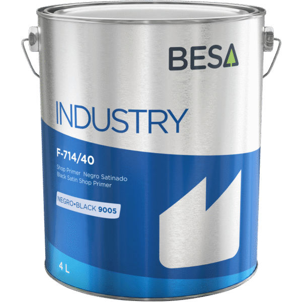 BESA F-714 – Foszfáttartalmú shop-primer, matt fekete - 20 liter