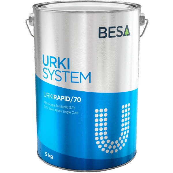 BESA Urki-Rapid/70, félfényes szintetikus festék