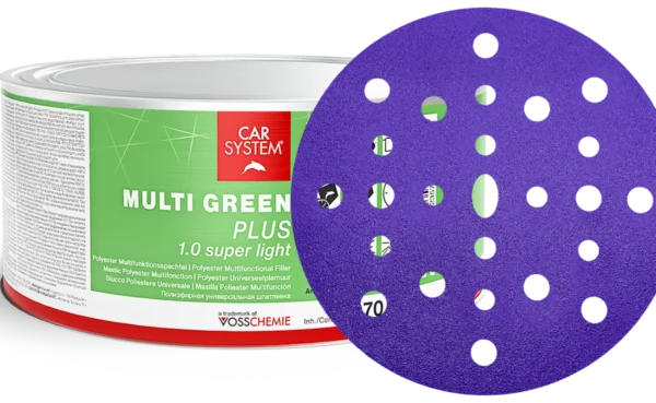 Multi Green Plus 1.0 kitt + F.23 kerámia csiszolókorong – AKCIÓS SZETT