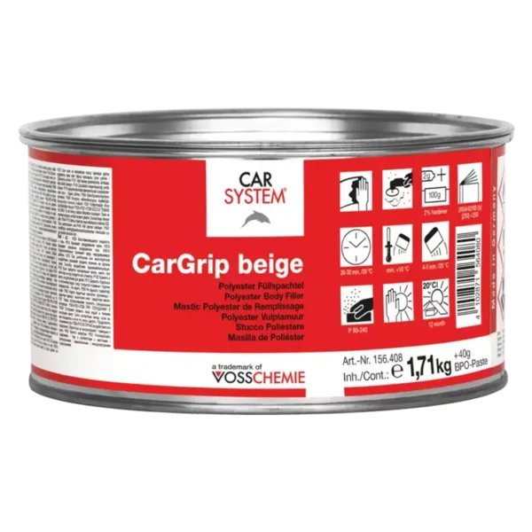 Carsystem CarGrip poliészter kitt - 1,71 kg